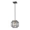 Z-Lite Titania 1 Light Mini Pendant, Bronze + Olde Brass 454MP-BRZ-OBR - alternate 1